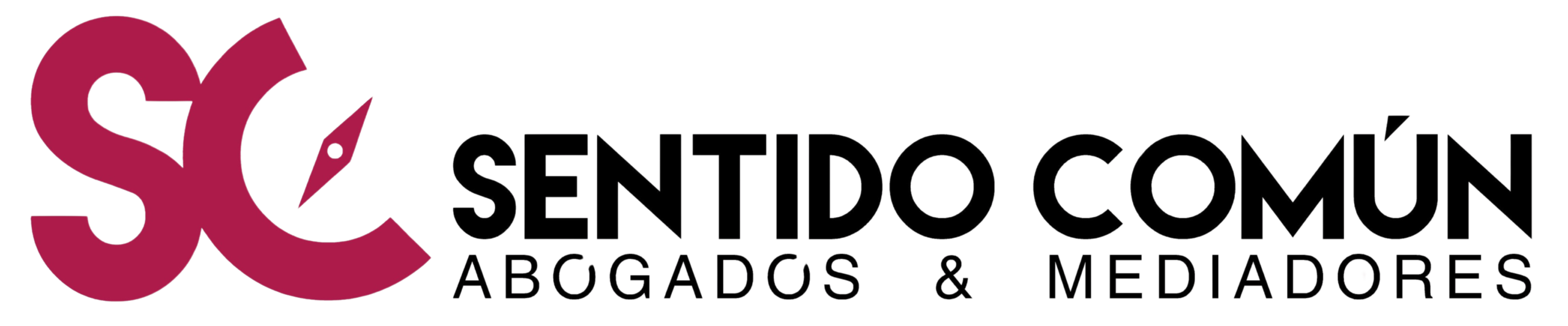logotipo sentido comun abogados